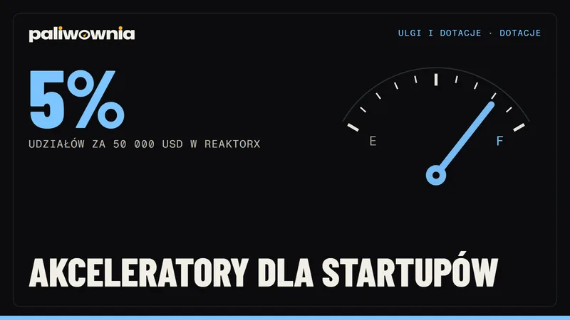 Akceleratory i inkubatory dla startupów w Polsce 2026 - co dają i czy biorą udziały