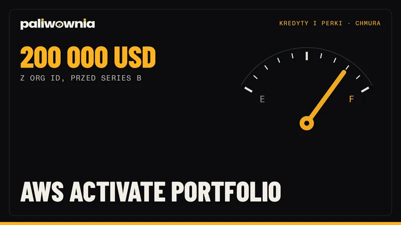 AWS Activate Portfolio: skąd wziąć Organization ID i ile kredytów (do 200 000 USD)
