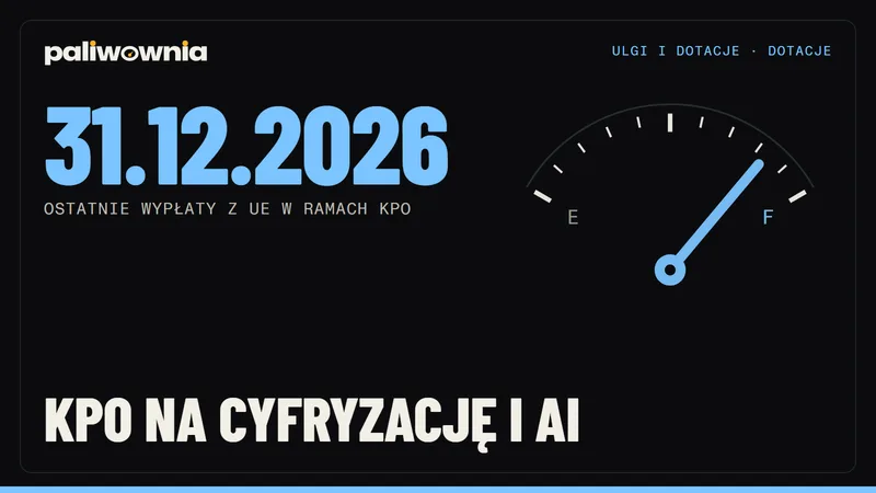 KPO na cyfryzację i AI w 2026 - co było dla firm, co zostało i do kiedy działa KPO